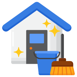 huis schoonmaken icoon