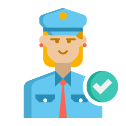 Policewoman icon