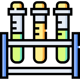 Test tubes icon