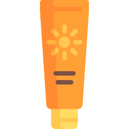 Sun lotion icon