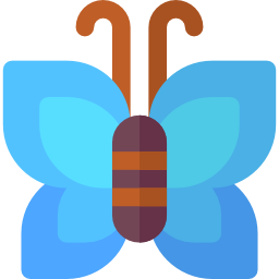 mariposa icono