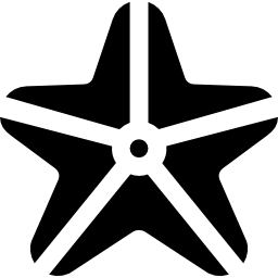 estrella de mar icono