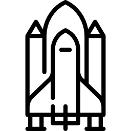 Космический шатл иконка