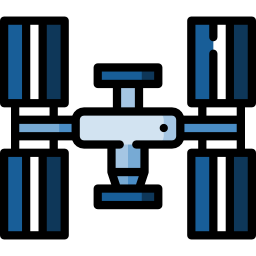 station spatiale Icône