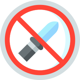 No weapons icon