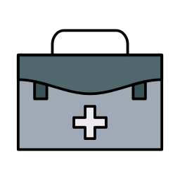 kit médical Icône