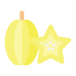 fruta estrella icono