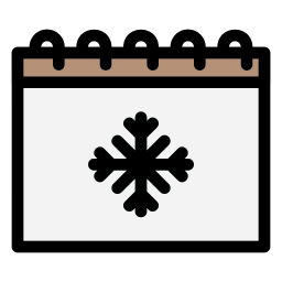 Winter season icon