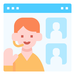 Video conference icon