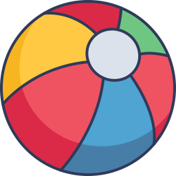 Beach ball icon