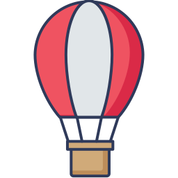 globo aerostático icono