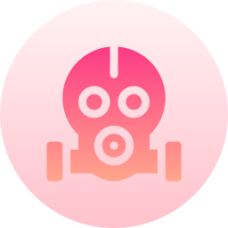 Gas mask icon