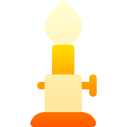 Bunsen burner icon