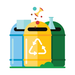 Trash can icon