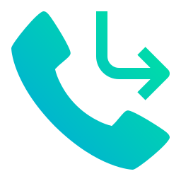 Call forwarding icon