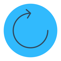 Circular arrow icon