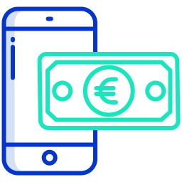 mobiles banking icon