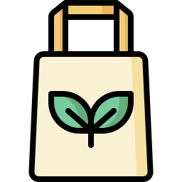 Eco bag icon