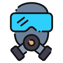 Gas mask icon