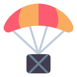 parachute icoon