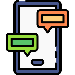 Mobile chat icon