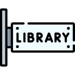 bibliothèque Icône