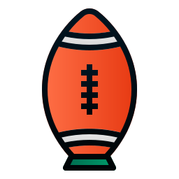 rugby ball icon