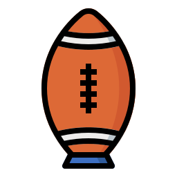 rugby ball icon