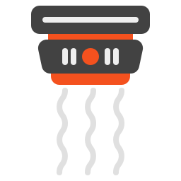 Smoke detector icon