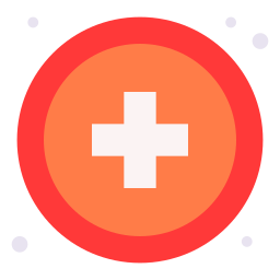 Hospital sign icon