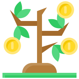 Денежное дерево иконка