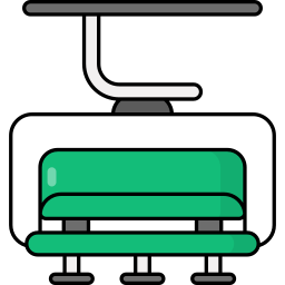 Ski lift icon