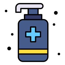 Hand sanitizer icon