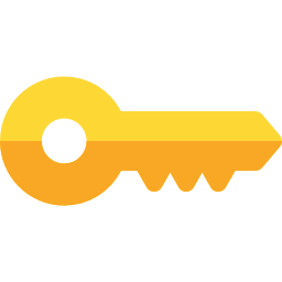 Door key icon