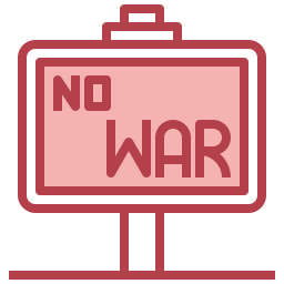 geen oorlog icoon
