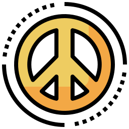 segno di pace icona