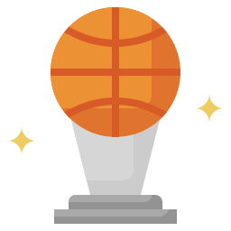 trophée de basket-ball Icône
