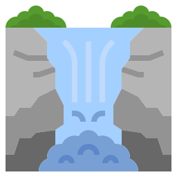 cachoeira Ícone
