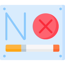 kein tabak tag icon
