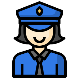 policía icono