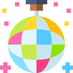 Зеркальный шар иконка