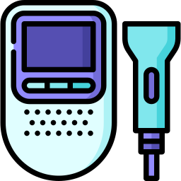 doppler foetale monitor icoon