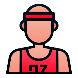 Basketball player simge