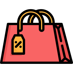 Shopping bag icon