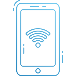 conexión inalámbrica a internet icono
