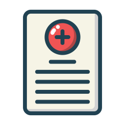 Medical record icon