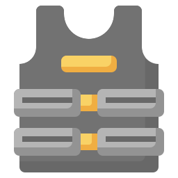 Bullet proof vest icon