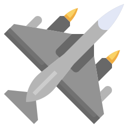 Fighter jet icon