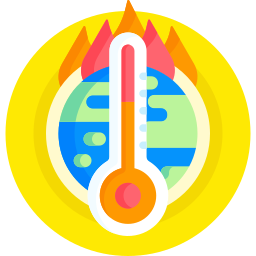 Overheating icon