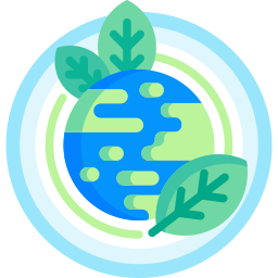 groene planeet icoon